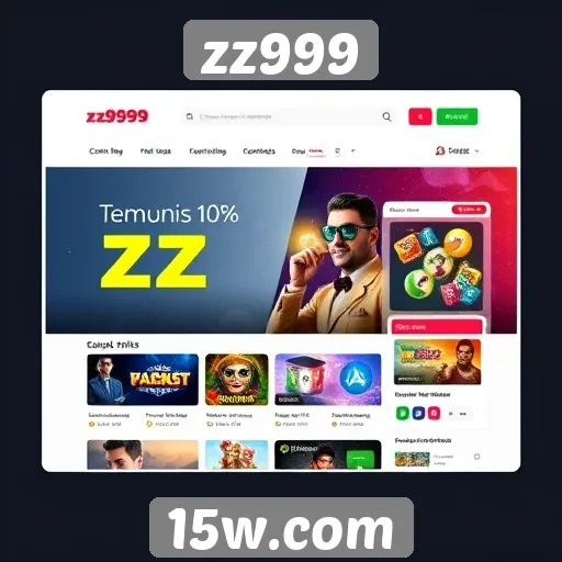 Evolução do design do site zz999 nos últimos meses